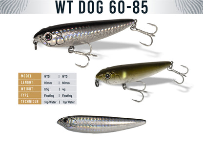 Vobler Herakles Wt-dog 85 8.5cm 9.5gr Shad