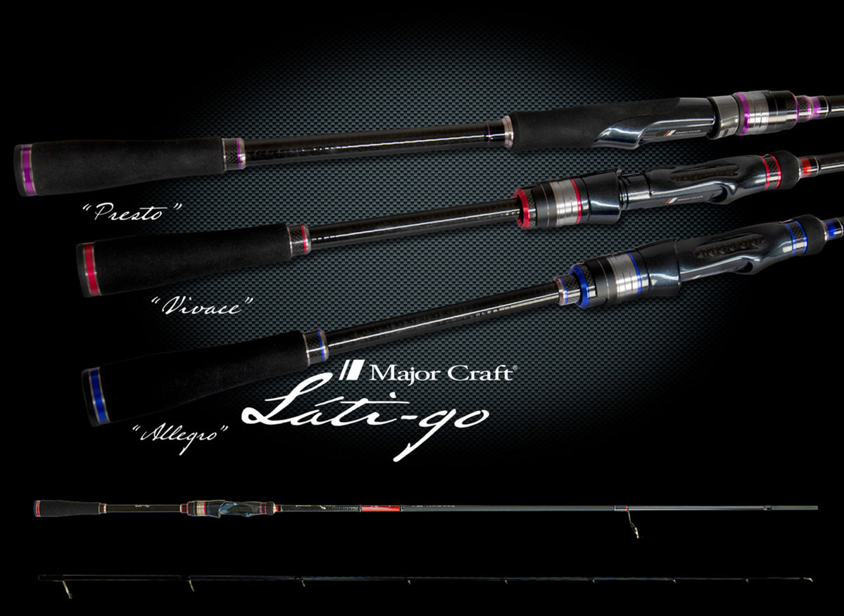 Lanseta Spinning Major Craft Lanseta Major Craft Lati-go Ltgs-792m Fast 2.36m 3-18gr