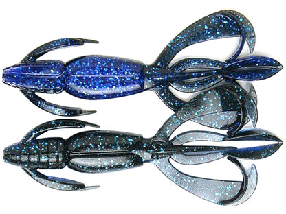 Keitech Crazy Flapper Black Blue 413 11.1cm