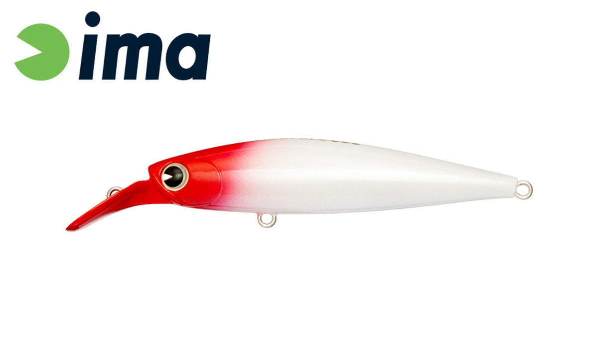 Vobler Ima Ataru 80s 80mm 11gr 001 Red Head Pearl