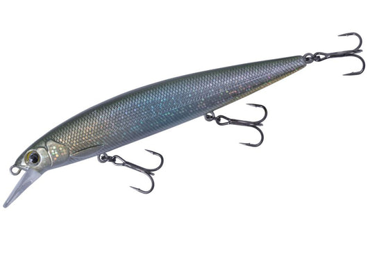Vobler Major Craft Ceana Jerkbait 110sps Shallow 11cm 16gr #002 Green Back Silver