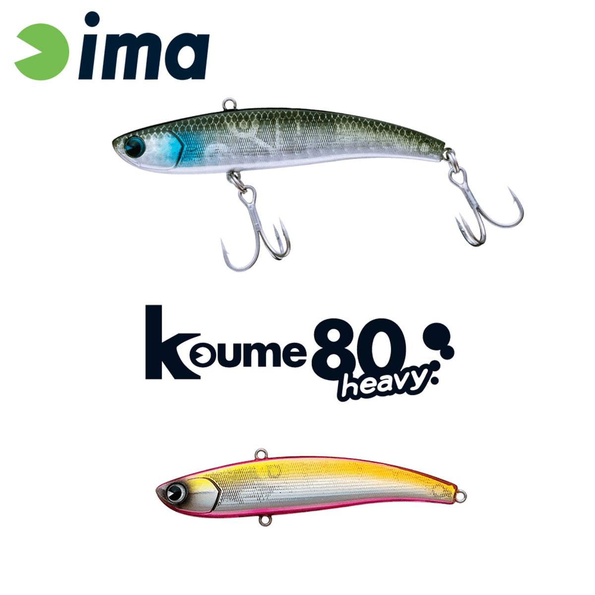 Vobler Ima Koume Vibration 80 Heavy 80mm 20gr 118 Pink Pink