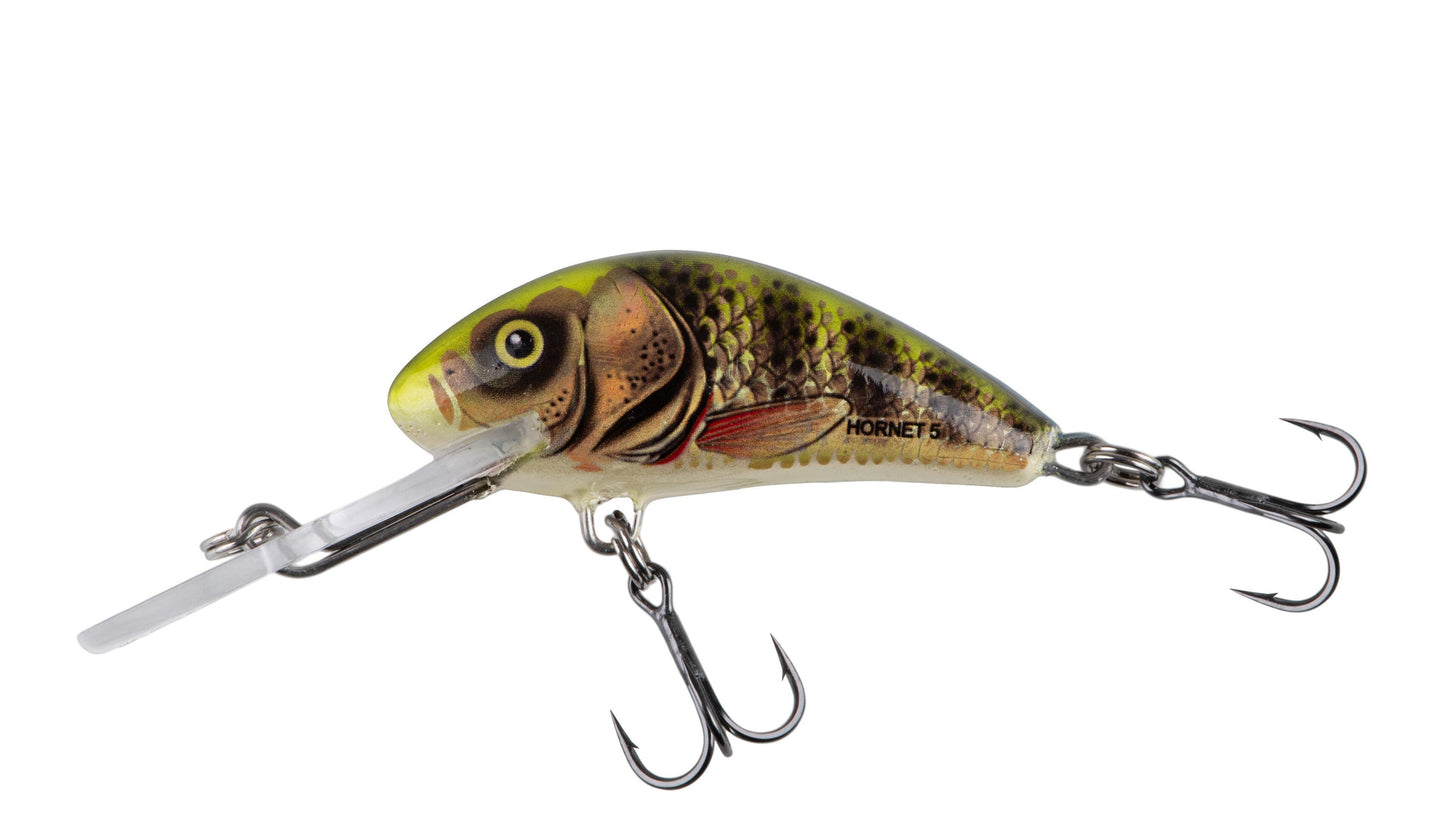 Vobler Salmo Vobler Plutitor Hornet 6cm Floating Real Identity Perch