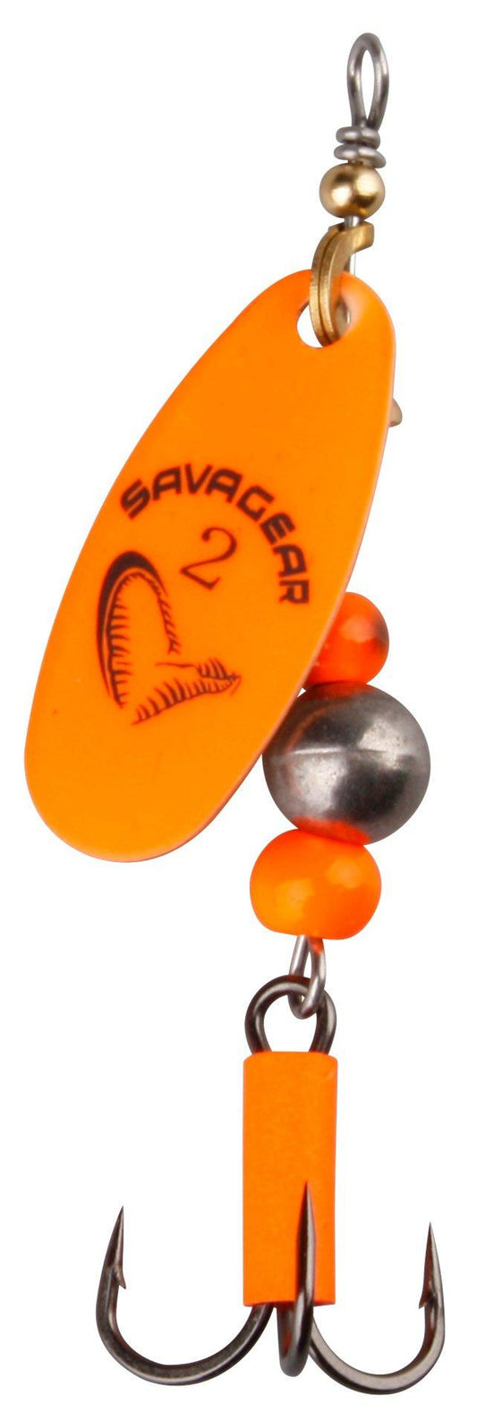 Lingurita Rotativa Savage Gear Caviar Spinner 2 6g S Fluo Orange