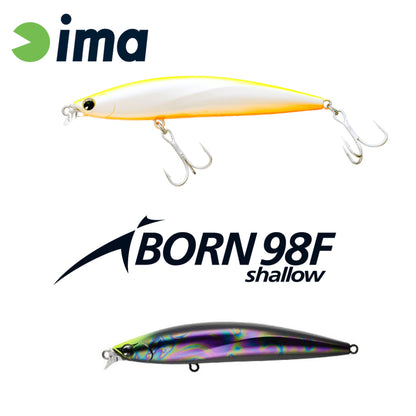 Vobler Ima Iborn 98f Shallow 98mm 13gr 014 Clear Back