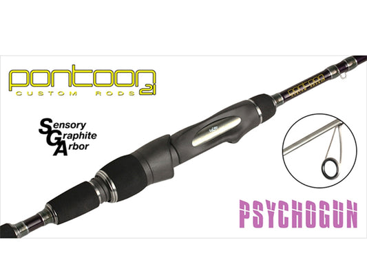Lanseta Spinning Pontoon21 Psychogun Pgss682ulsf 2.03m 1.4-7g Fast