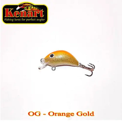Vobler Clean Hunter Floating 2cm/1.5g Kenart : Culoare - Orange Gold