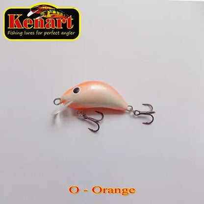 Vobler Clean Hunter Floating 4cm/4g Kenart : Culoare - Orange