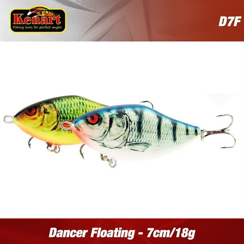 Vobler Dancer Floating 7cm/18g Kenart : Culoare - N