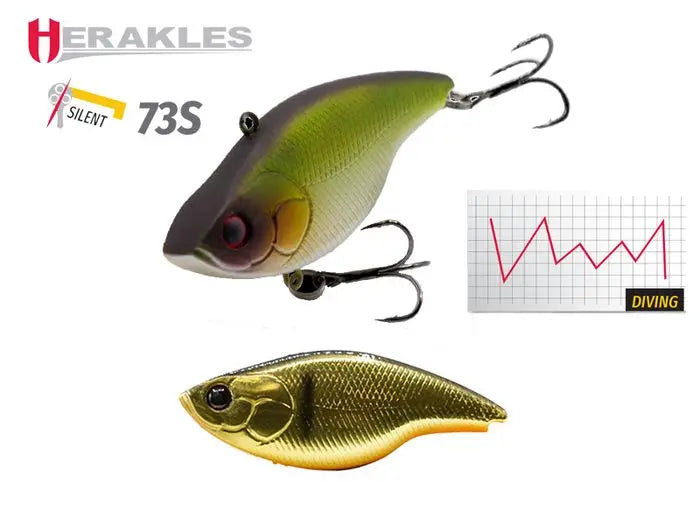 Vobler Herakles Blaze Rattle 73 Silent S 7.3cm 17gr Kinkuro