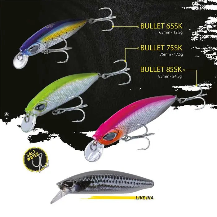 Vobler Herakles Bullet 75sk 7.5cm 17.5gr Live Ina