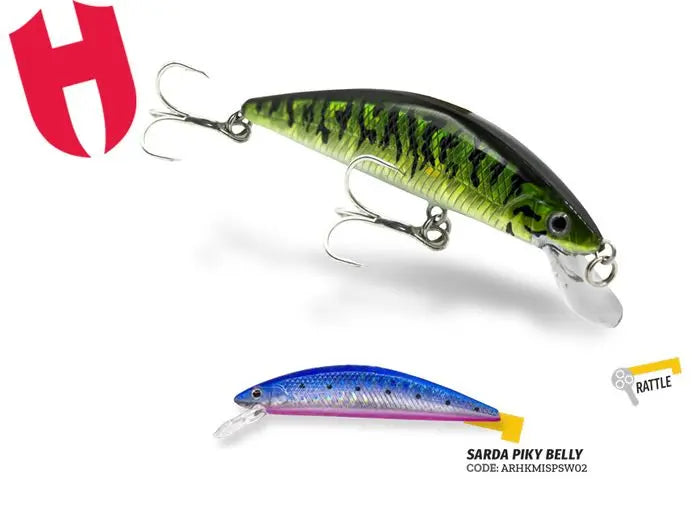Vobler Herakles Mizu 70sp Sw 7.0cm 4.8gr Sarda Pink Belly