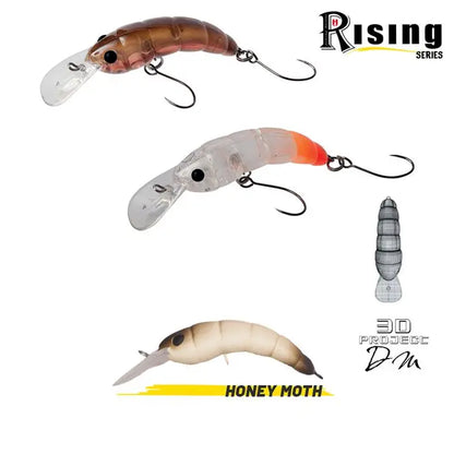 Vobler Herakles Moth Sk Sinking 3.7cm 2.4gr Honey Moth