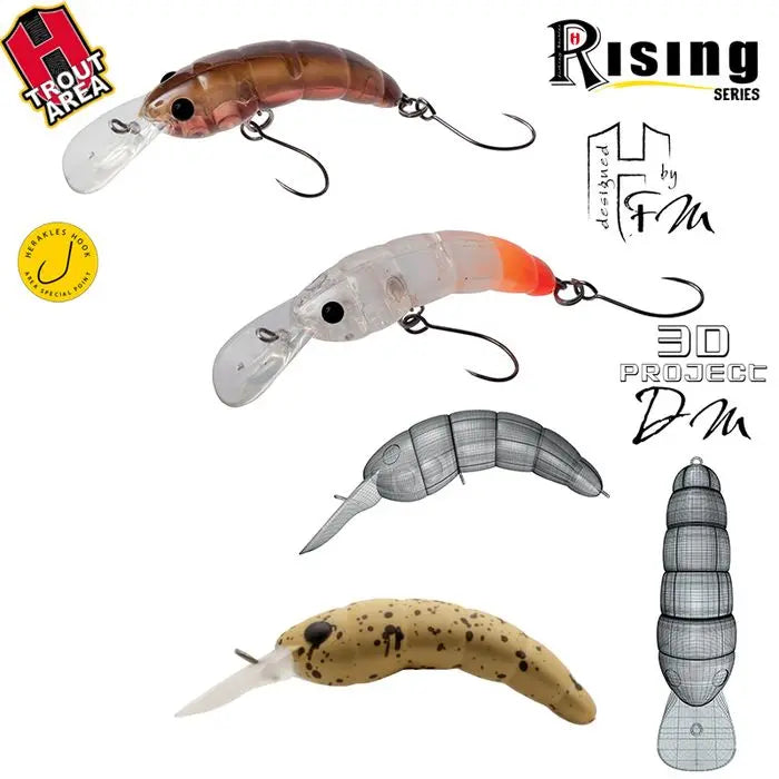Vobler Herakles Moth Sk Sinking 3.7cm 2.4gr Travertino