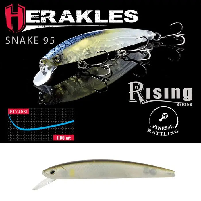 Vobler Herakles Snake 95f 9.5cm 8.8gr Ghost Ayu