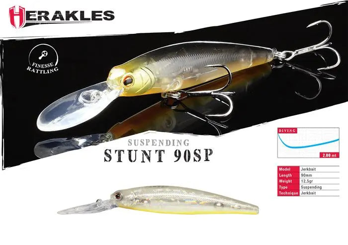 Vobler Herakles Stunt 90sp 9.0cm 12.5cm Pearl Ocb