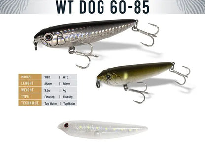 Vobler Herakles Wt-dog 85 8.5cm 9.5gr Ghost Sarda Glow