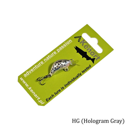 Vobler Hunter Floating 3cm/2,5g Kenart : Culoare - Red