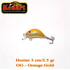 Vobler Hunter Floating 3cm/2,5g Kenart : Culoare - Black Orange