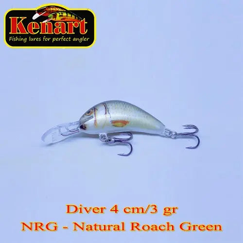 Vobler Kenart Diver 4cm / 5gr (sinking) : Culoare - NRG