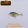 Vobler Pill Sinking 3cm/4g Kenart : Culoare - BX