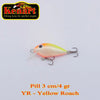 Vobler Pill Sinking 3cm/4g Kenart : Culoare - BR