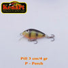 Vobler Pill Sinking 3cm/4g Kenart : Culoare - P