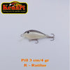 Vobler Pill Sinking 3cm/4g Kenart : Culoare - W