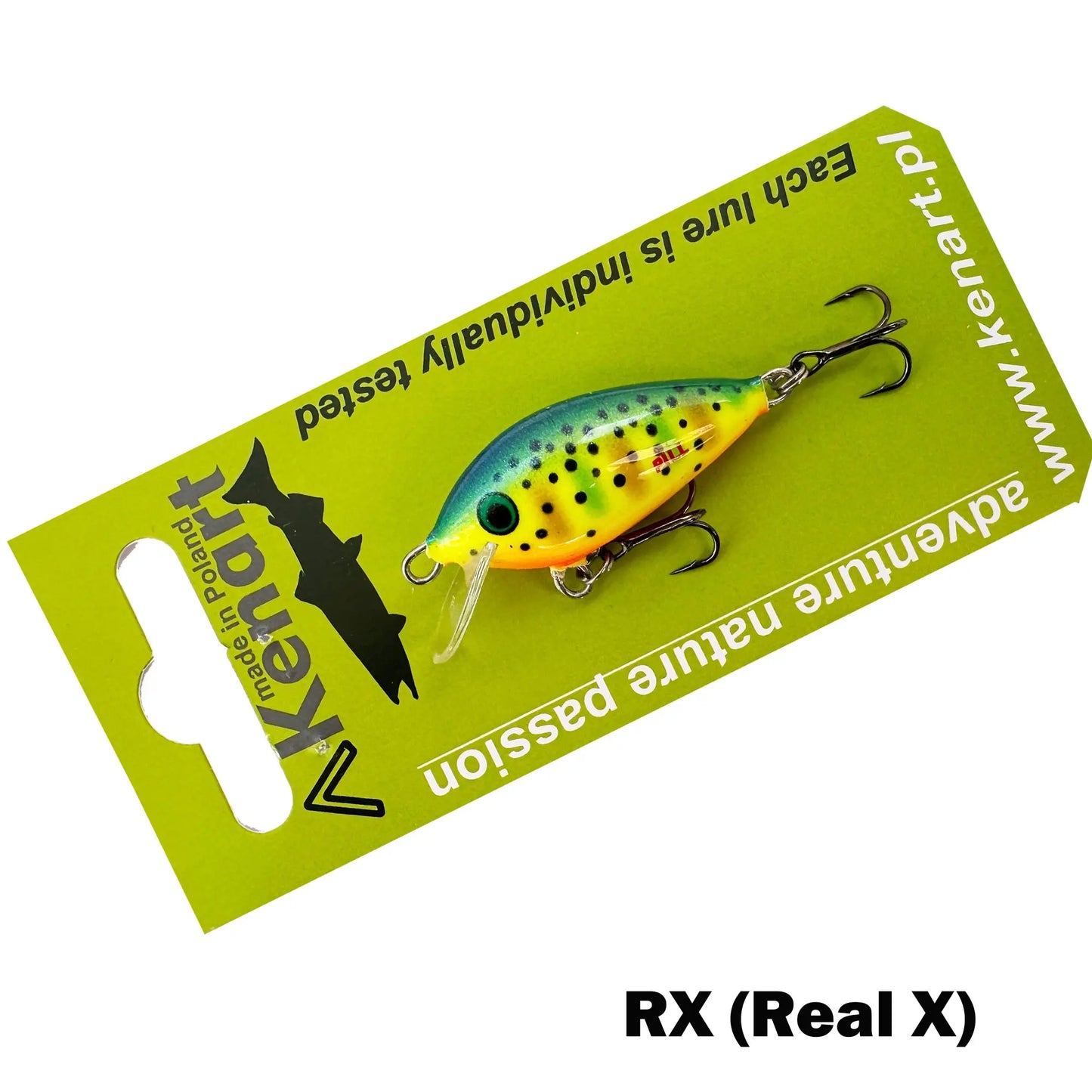 Vobler Pill Sinking 3cm/4g Kenart : Culoare - RX