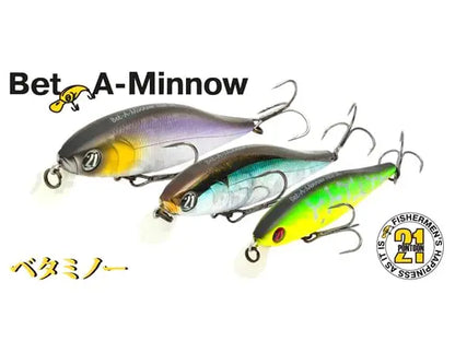 Vobler Pontoon21 Bet a Minnow 102F-SR 10.2cm 14.9g 007 F Bet a Minnow 10.2cm 14.9g 007