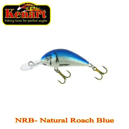 Vobler Shark Floating 4cm/4g Kenart : Culoare - Natural Roach Blue