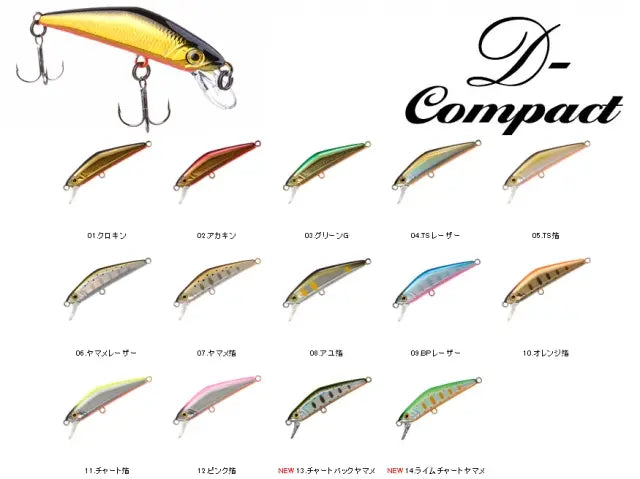 Vobler Smith D Compact 45mm 3.5g 13 S D Compact 45mm 3.5g 13 S