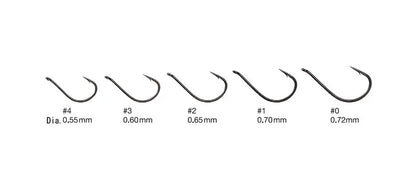 Carlige Varivas Under Shot Fine Wire #0