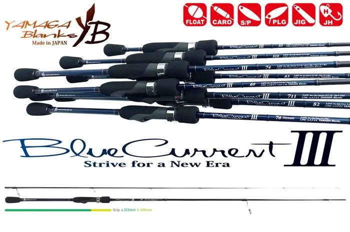Yamaga Blanks Yamaga Blue Current Iii 82 2.495m 2-20gr